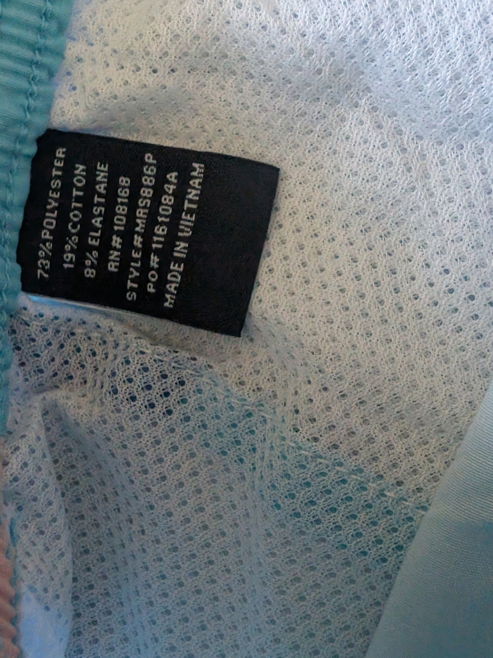 RSQ Men’s Blue & Coral Swim Shorts - Picture 4 of 6